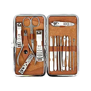 Leather Case Grooming Kit